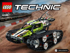 LEGO 42065 instructions page 1 – build guide