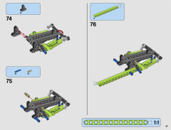 LEGO 42065 instructions page 47 – build guide