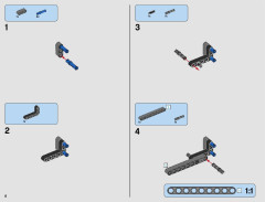 LEGO 42065 instructions page 6 – build guide