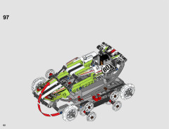 LEGO 42065 instructions page 62 – build guide