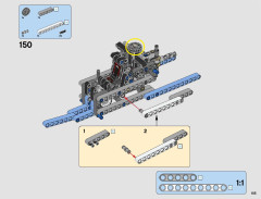 LEGO 42066 instructions page 105 – build guide