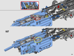 LEGO 42066 instructions page 129 – build guide