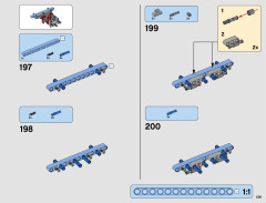 LEGO 42066 instructions page 139 – build guide