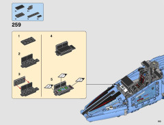 LEGO 42066 instructions page 185 – build guide