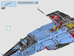 LEGO 42066 instructions page 206 – build guide