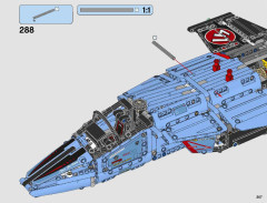 LEGO 42066 instructions page 207 – build guide