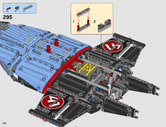 LEGO 42066 instructions page 214 – build guide