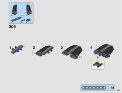 LEGO 42066 instructions page 225 – build guide