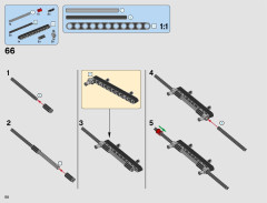 LEGO 42066 instructions page 50 – build guide