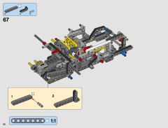 LEGO 42066 instructions page 52 – build guide