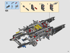LEGO 42066 instructions page 75 – build guide