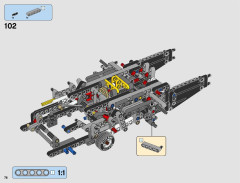 LEGO 42066 instructions page 76 – build guide