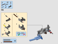 LEGO 42066 instructions page 84 – build guide