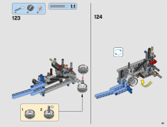 LEGO 42066 instructions page 89 – build guide
