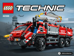 LEGO 42068 instructions page 1 – build guide
