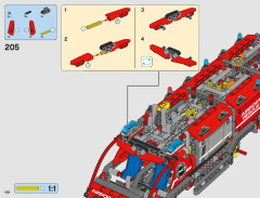 LEGO 42068 instructions page 158 – build guide