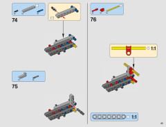 LEGO 42068 instructions page 43 – build guide