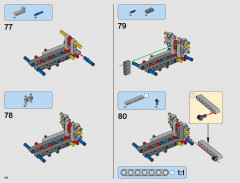 LEGO 42068 instructions page 44 – build guide