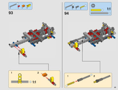 LEGO 42068 instructions page 49 – build guide