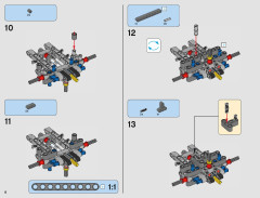 LEGO 42068 instructions page 6 – build guide