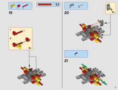 LEGO 42068 instructions page 9 – build guide