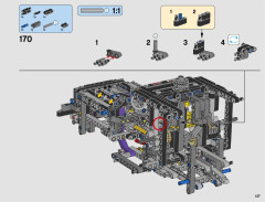 LEGO 42069 instructions page 127 – build guide