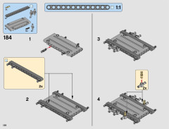LEGO 42069 instructions page 138 – build guide