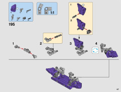 LEGO 42069 instructions page 147 – build guide
