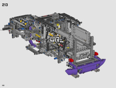 LEGO 42069 instructions page 160 – build guide