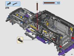 LEGO 42069 instructions page 201 – build guide