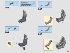 LEGO 42069 instructions page 205 – build guide