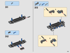 LEGO 42069 instructions page 223 – build guide