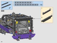 LEGO 42069 instructions page 236 – build guide