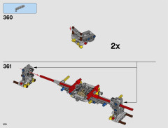 LEGO 42069 instructions page 250 – build guide