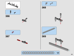 LEGO 42069 instructions page 255 – build guide