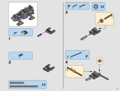 LEGO 42069 instructions page 3 – build guide