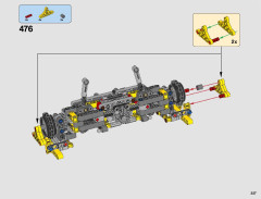 LEGO 42069 instructions page 327 – build guide