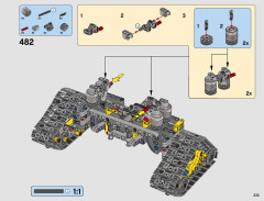 LEGO 42069 instructions page 333 – build guide