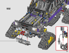 LEGO 42069 instructions page 349 – build guide