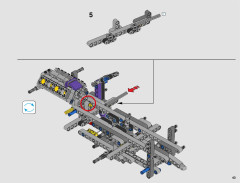 LEGO 42069 instructions page 43 – build guide