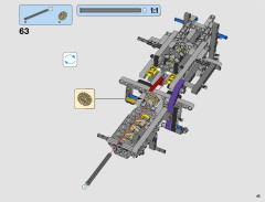 LEGO 42069 instructions page 45 – build guide