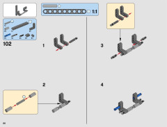 LEGO 42069 instructions page 66 – build guide