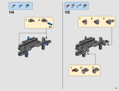 LEGO 42069 instructions page 75 – build guide