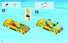 LEGO 4207 instructions page 12 – build guide