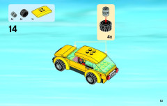 LEGO 4207 instructions page 13 – build guide