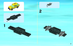 LEGO 4207 instructions page 3 – build guide