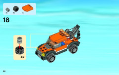 LEGO 4207 instructions page 32 – build guide