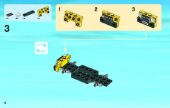 LEGO 4207 instructions page 4 – build guide