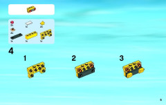 LEGO 4207 instructions page 5 – build guide