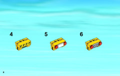 LEGO 4207 instructions page 6 – build guide